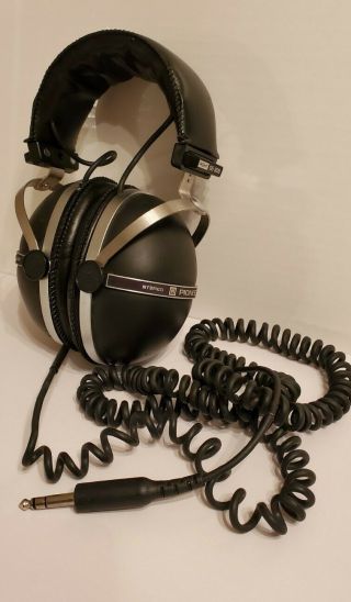 Vintage Pioneer Stereo Over The Ear Headphones Se - 305 1/4 " Jack (&)
