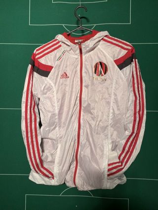 Rare Vintage Adidas Ac Milan Soccer Jacket Size M Medium Football