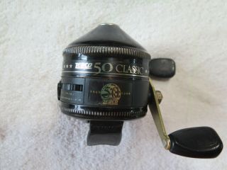 Vintage Zebco 50 Classic 50th Anniversary Casting Reel Made In Usa
