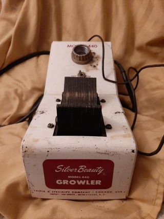 Vintage Armature Rat Rod Silver Beauty Growler 440 Tester Shop Automotive Tool