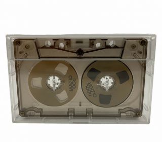 Reel Cleer Audio Cassette Tape Vintage Gold Metal Reels As Blank 2