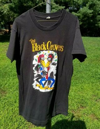 Vintage The Black Crowes - 1990 Shake Your Money Maker Tour T - Shirt Xl - Usa