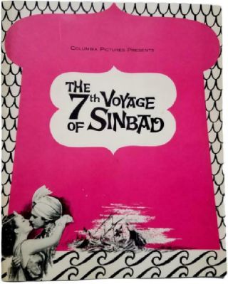 Vintage 1958 The 7th Voyage Of Sinbad Movie Souvenir Program Large Harryhausen
