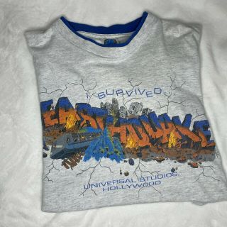 I Survived Earthquake Universal Studios Hollywood Vintage T - Shirt