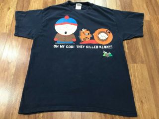 Xl - Vtg 1997 South Park Comedy Central 90s Tultex Cotton T - Shirt