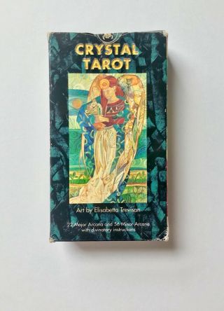 Vintage Crystal Tarot By Elisabetta Trevisan Deck Cards