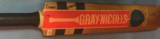 Vintage English Gray - Nicolls Cricket Bat Powerspot