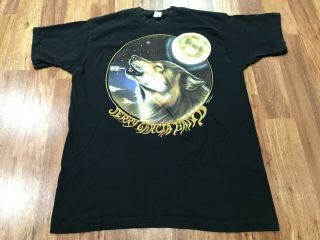 Xl - Vtg 1993 Jerry Garcia Band Howling Wolf 90s Single Stitch T - Shirt Usa