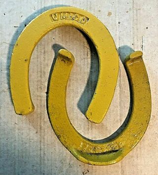Vintage Pitching Horseshoes 1 Pair Hookless Umico For John Deere