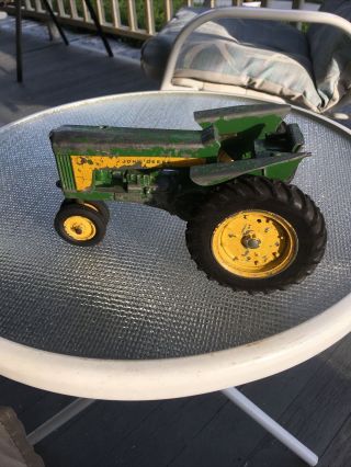 Vintage John Deere Tractor With 3 - Point Hitch 1/16 Missing Steering Whe