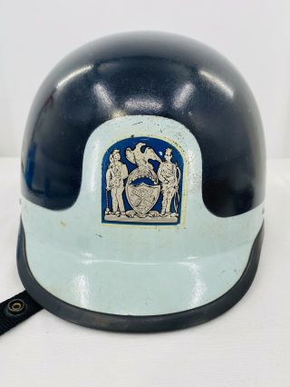 1970 Vintage Nypd York Police Department Riot Helmet