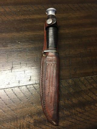 Vintage Case Fixed Blade Knife 4 7/8 " Blade