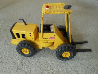 Vintage Mighty Tonka Forklift Toy Fork Lift Metal 1970’s Toy Model 54753