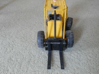 Vintage Mighty Tonka Forklift Toy Fork Lift Metal 1970’s Toy Model 54753 3