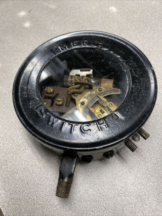 Vintage Mercoid Da - 31 Pressure Control Switch Industrial 0 - 200lbs