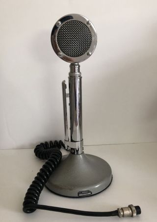 Vintage Astatic D - 104 Lollipop Cb Ham Radio T - Ug8 Stand Base