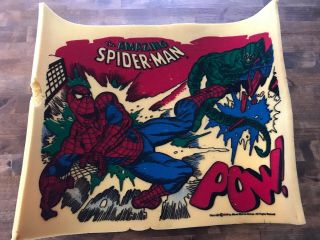 Vintage 1979 Spider - Man Foam Poster Mat Rare Marvel