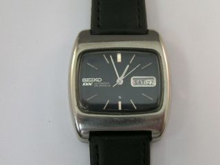 Vintage Seiko Dx Watch 25 Jewels Tv Dial Day/date 6106 - 5410