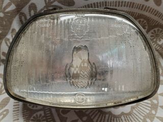 Vespa Ss180 Gl150 Siem Headlight Glass Reflector Vintage Ulma Mod Ss Gl