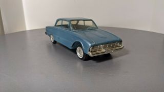 Vintage Amt 1960 Ford Falcon Dealer Promo Plastic Model Car Blue