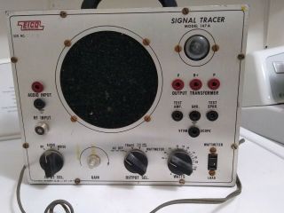 As - Is Vintage Eico Signal Tracer Model 147a Radio Tester Magic Eye Tube