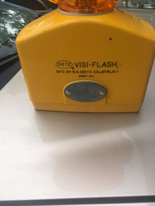 Vintage Dietz visi - Flash 650 Caution Light Construction Light 2