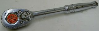 Vintage Snap - On S710 1/2 " Drive 36 - Tooth Reversible Standard Handle Ratchet