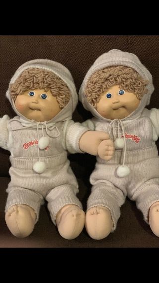 Cabbage Patch Kids 1983 Vintage Twin Boys