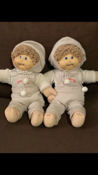 cabbage patch kids 1983 vintage Twin Boys 2