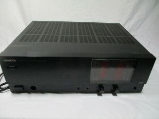 Vintage Kenwood Basic M2a Stereo Power Amplifier Not Does Not Power On