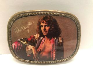 Vintage Peter Frampton Belt Buckle Pacifica - Like 1970 