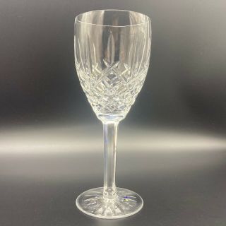 Vintage Waterford Cut Crystal Araglin 7 - 1/8 " Wine Glass Goblet Gothic Mark