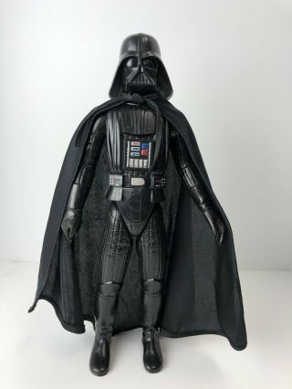 Vintage 1978 Star Wars Large 15 " Darth Vader Figure Orig Cape Kenner Hong Kong
