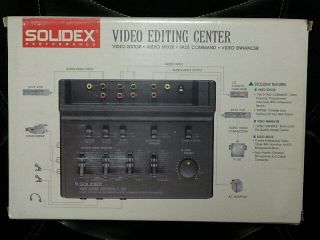 Solidex Performance Vintage,  Video Editing Center,  Model.  Excel200