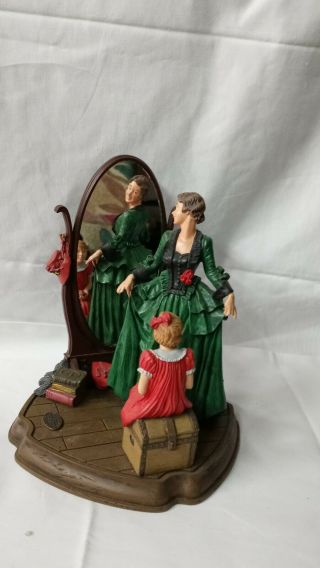 Vintage Norman Rockwell Gallery Figurine 1992 A Young Girls Dream 83052
