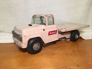 Vintage Buddy L Farm Flatbed Pickup Delivery Truck Restore,  Parts