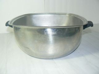 Vtg Aristo Craft 6 Qt Stock Pot Pan 4 Ply Stainless Steel 18 - 8 West Bend No Lid