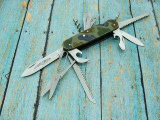 Rare Vintage Parker Japan Swiss Army Boy Scout Pocket Knife Eagle Brand Knives