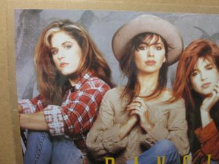 Vintage All Girl Band The Bangles everything everywhere tour poster 1989 12657 3