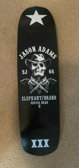 Elephant Brand Jason Adams Shovel Head Skateboard L@@k Mike Vallely