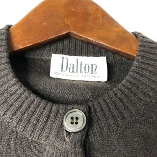 Vintage Dalton 100 Virgin Cashmere Cardigan Sweater Womens Size S M 2