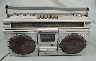Vtg Sanyo M9935k Stereo Radio/cassette Recorder Boombox -