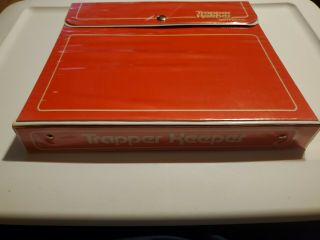 Vintage Mead Trapper Keeper 1980 ' s 3 Ring Binder W/3 Folder Portfolio RED 2