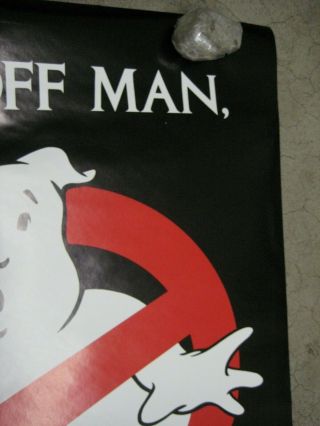 I ' m A Ghostbuster Back off man Poster Vintage 1984 movie C1307 2