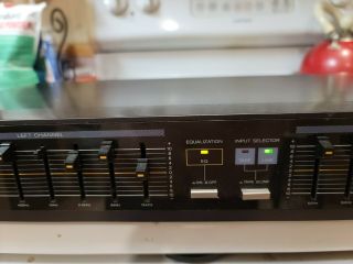 Sony SEQ - 120 Stereo Graphic Equalizer 7 Band X 2 Vintage 3