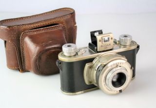 Vintage Kodak 35mm Camera Diomatic No.  1 Anastigmat With Case