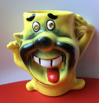 Vintage Psycho Ceramics Mug Cup By Kreiss & Co.