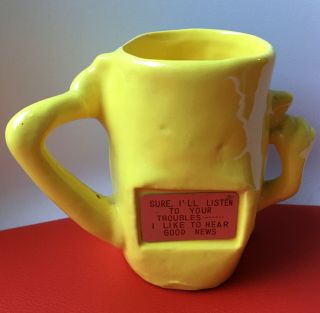 Vintage Psycho Ceramics Mug Cup by Kreiss & Co. 3