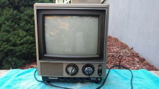 Vtg 1977 Panasonic Quintrix Ii Solid State Color Tv Model Ct - 117