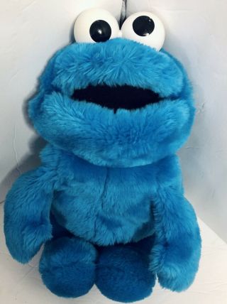 Vintage 1986 Cookie Monster Full Body Hand Puppet Playskool Sesame Street